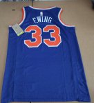 Maillot de Basket #33 Ewing Knicks Bleu